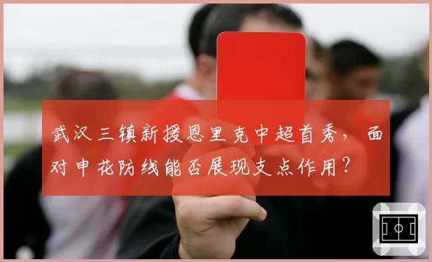 武汉三镇新援恩里克中超首秀，面对申花防线能否展现支点作用？